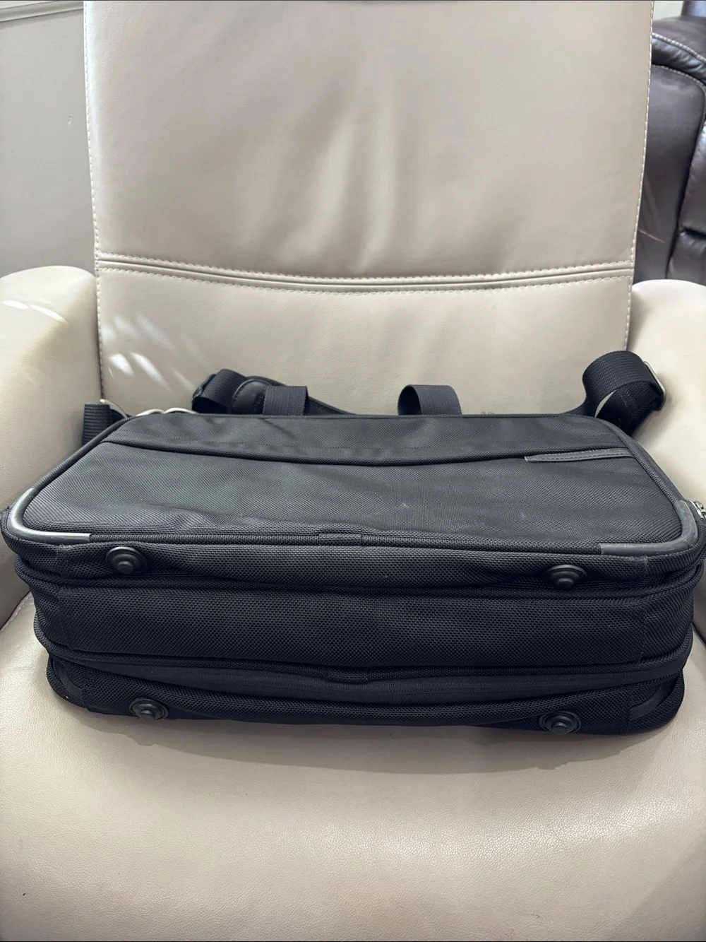 Briggs & Riley @Work Large Expandable Ballistic Nylon Briefcase - Black